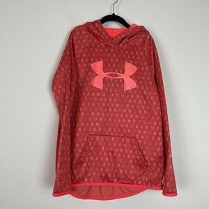 Under Armour Hoodies Kangaroo Pocket Fleece Lined Girls Size Medium